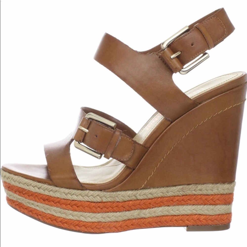 ::DONATED::❤️ LUXURY REBEL // “Nelly” Open Toe Wedge